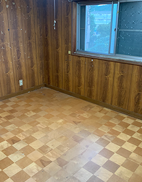 ごみ屋敷の片付け後