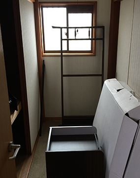 引越しゴミの片付け前