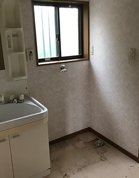 家電家具の回収後