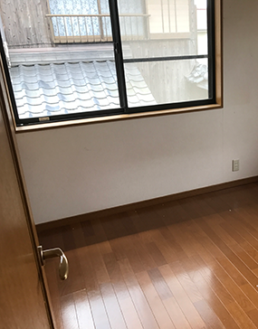 家電家具の回収後