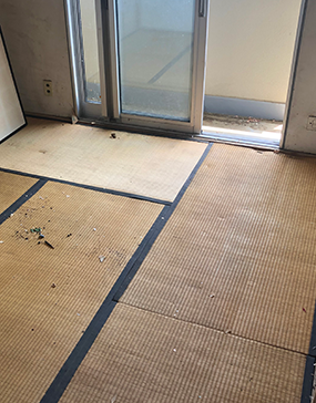 ごみ屋敷の片付け後