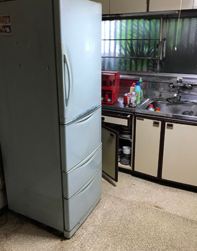 家電家具の回収前