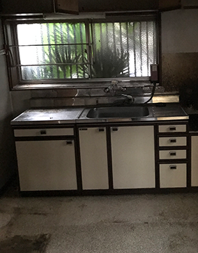 家電家具の回収後