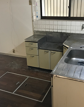 ごみ屋敷の片付け後
