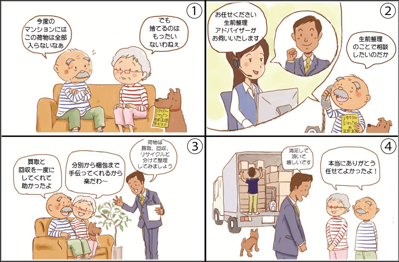 大阪府で終活や生前整理のご相談も随時承ります 大阪府で終活や生前整理のご相談も随時承ります