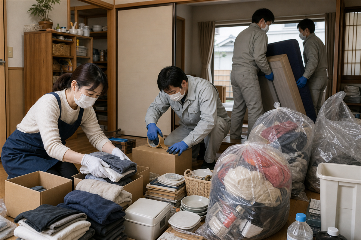自治体回収と業者依頼を使い分ける