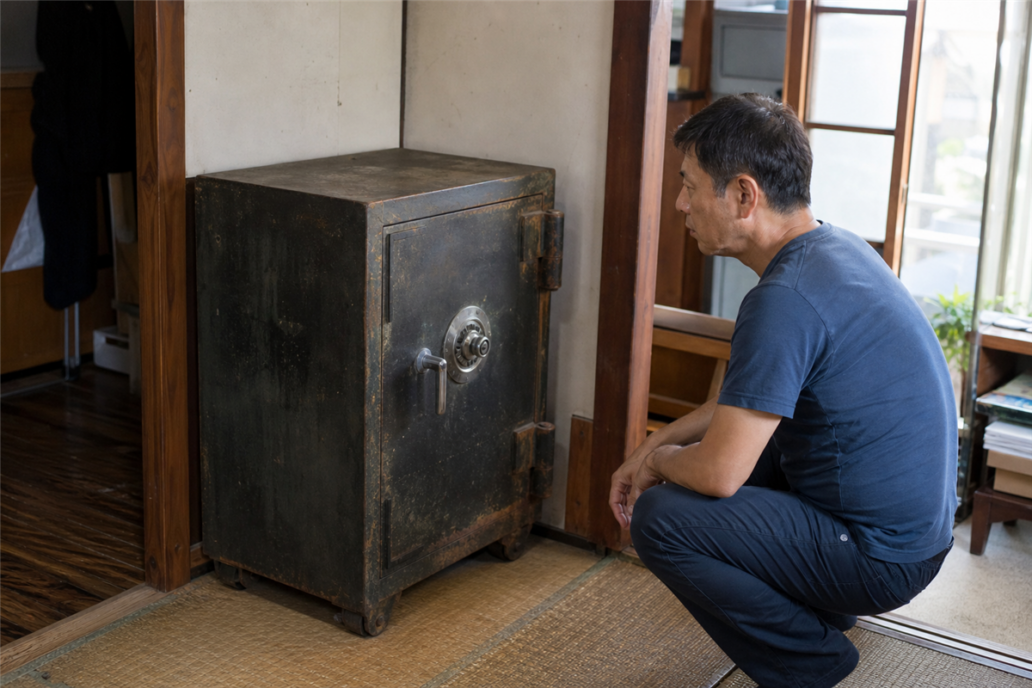 大阪市で家庭用の耐火金庫を処分したい。鍵が開かないまま動かす前に