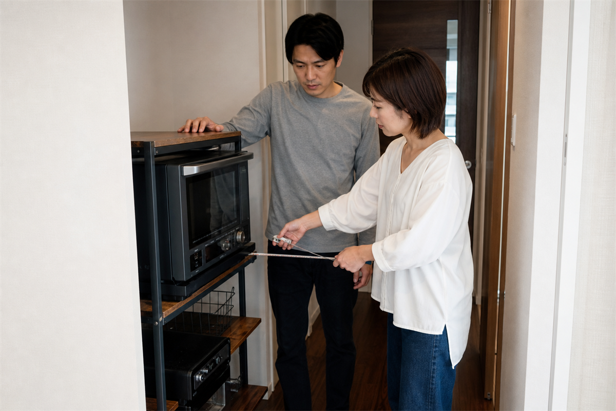 重量と搬出経路を見る