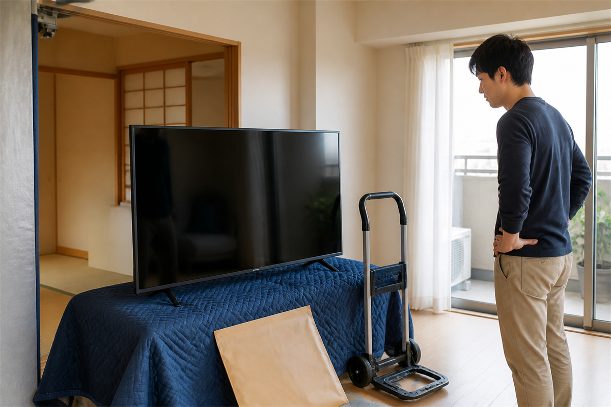 テレビは大阪市の粗大ごみではなく家電リサイクルで処分する
